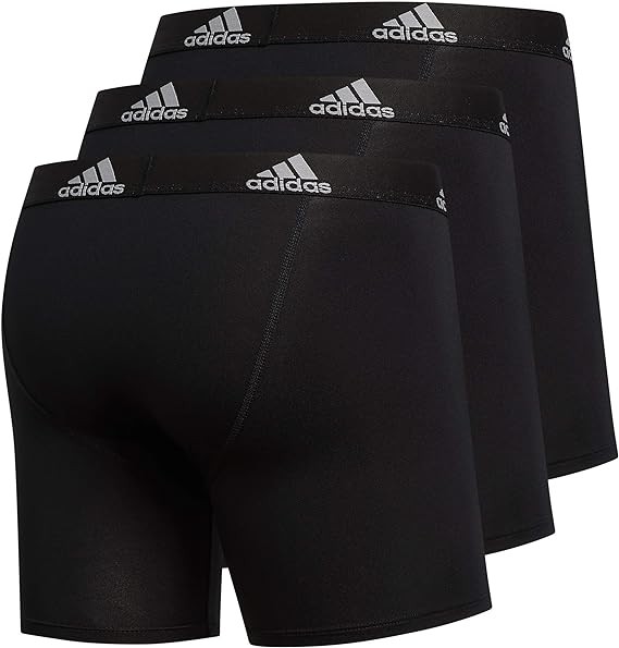 adidas Men's Performance Boxer Brief Underwear (3-Pack)
